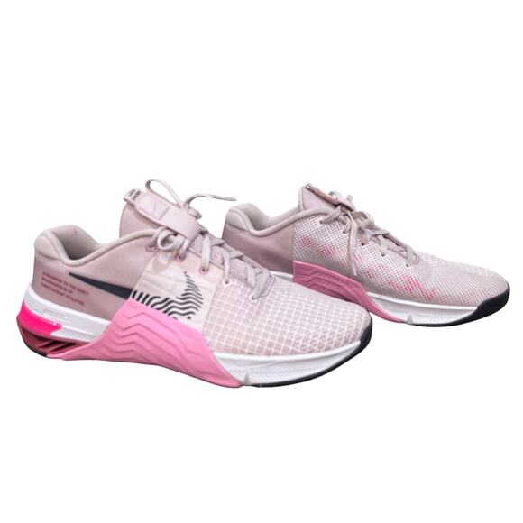 Nike Metcon 8 Women's Barely Rose Pink Training Shoes Sz 9.5 - Picture 3 of 11